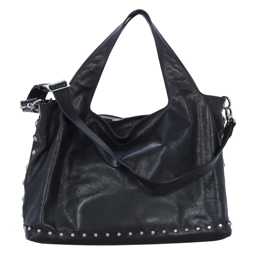Ferragamo Bolso Studded Negro