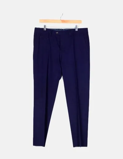 Florentino Conjunto azul básico pantalón y chaqueta