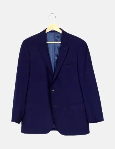 Florentino Conjunto azul básico pantalón y chaqueta