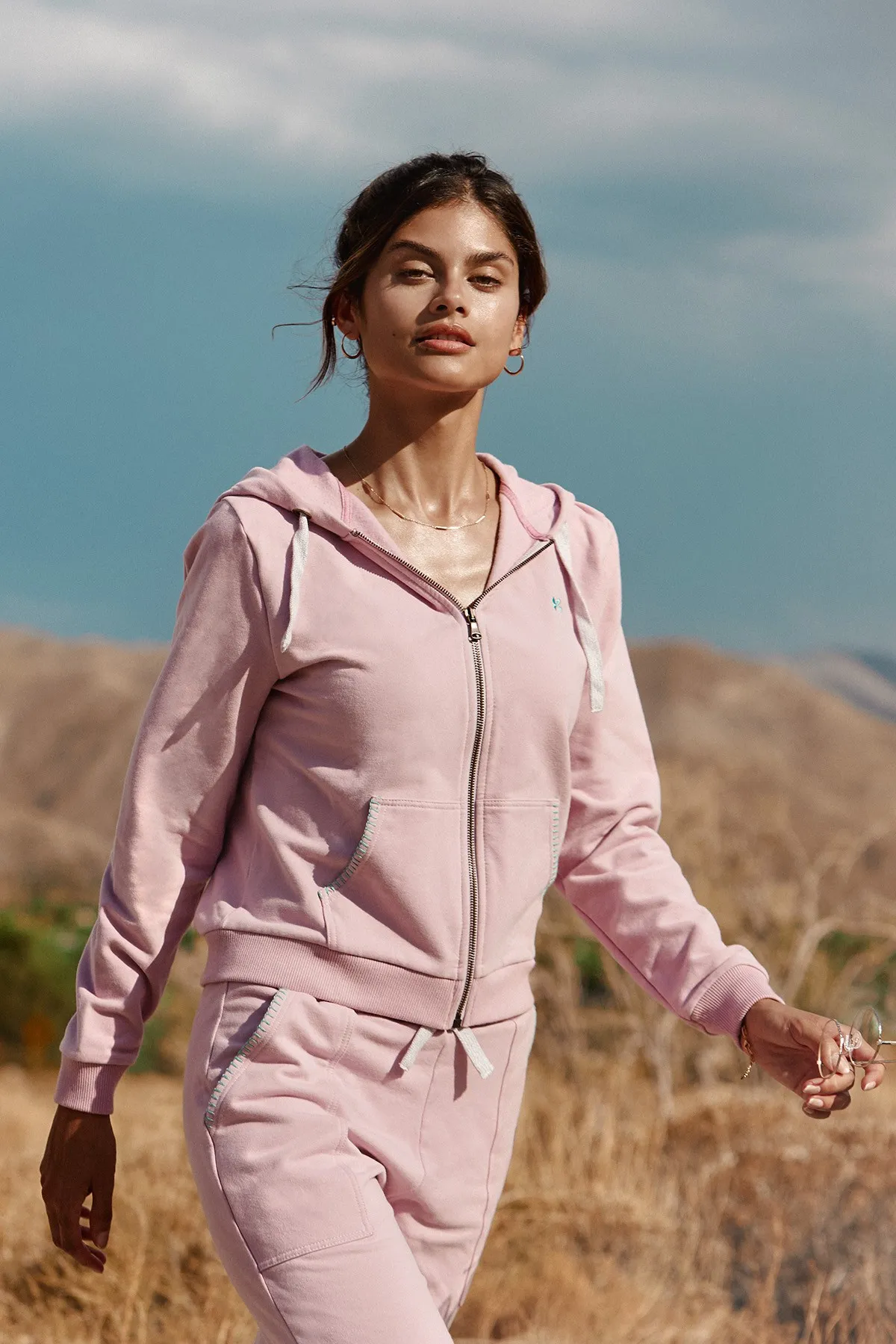 Fresco Modelo lilac track jacket