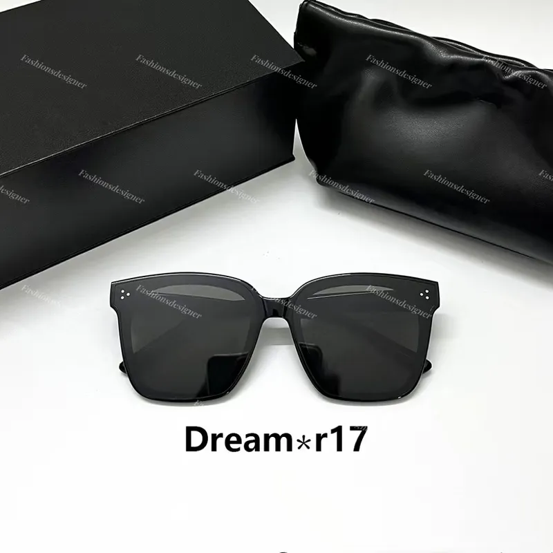 Gafas de sol para hombre Gafas de sol de diseño Gafas de espejo UV400 Caja de gafas de sol GM Gafas de hombre suave negro HER SO