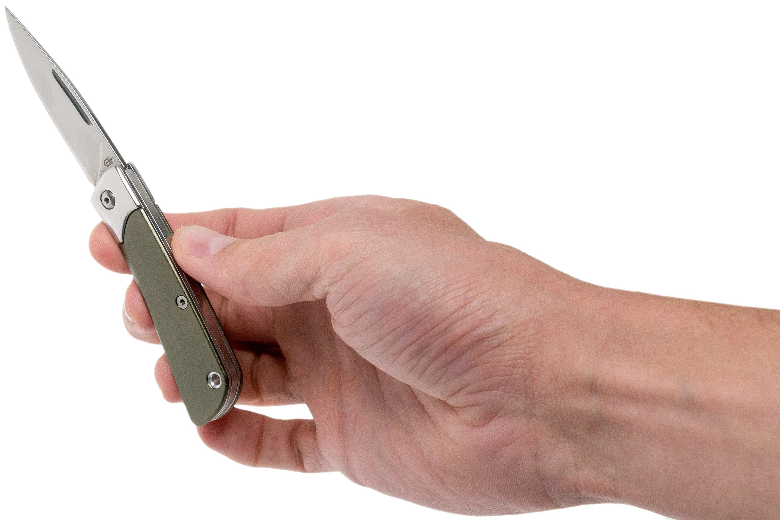GERBER WINGTIP GREEN 30001701 GRN, NAVAJA SLIPJOINT