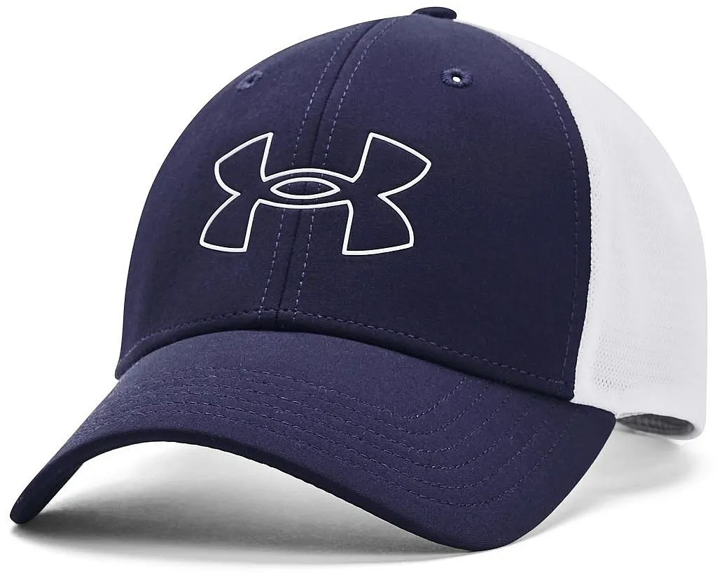 GORRA CON VISERA UNDER ARMOUR ISOCHILL DRIVER MESH GOLF  410/MIDNIGHT NAVY/WHITE  MEN´S