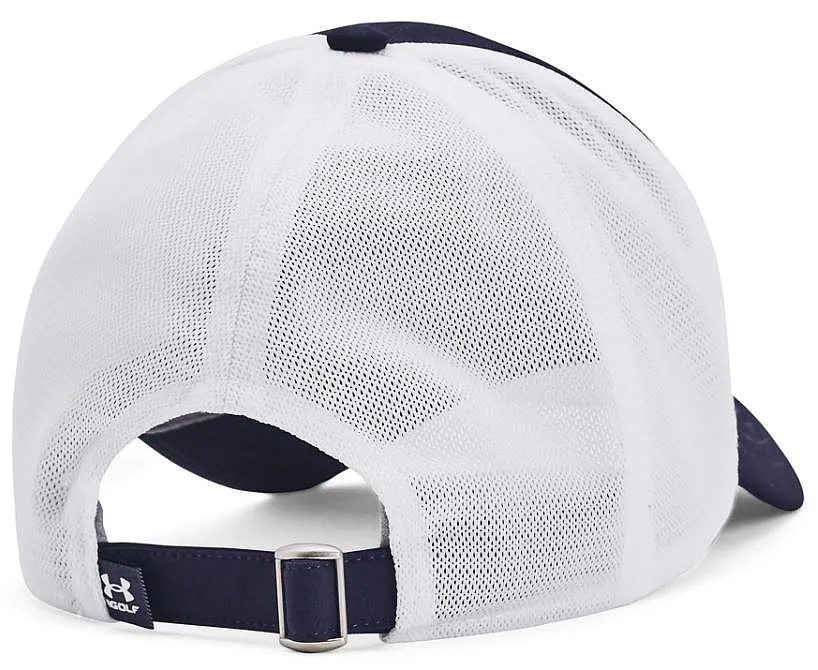 GORRA CON VISERA UNDER ARMOUR ISOCHILL DRIVER MESH GOLF  410/MIDNIGHT NAVY/WHITE  MEN´S