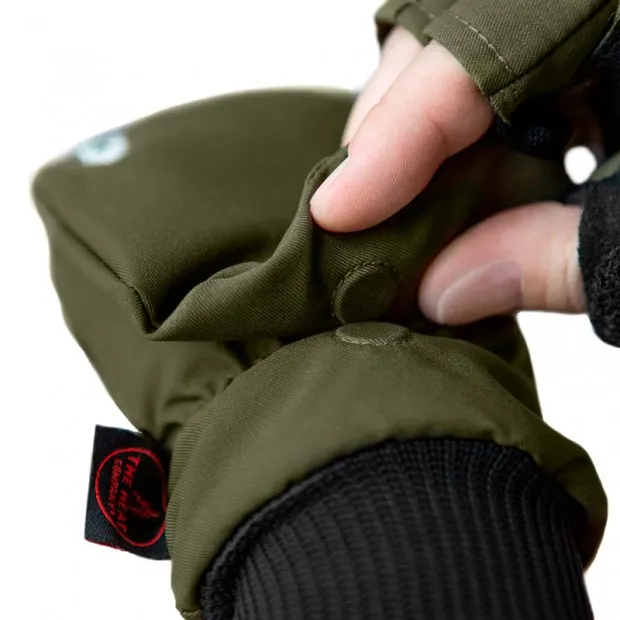 GUANTES CON SOLAPA THE HEAT COMPANY HEAT 2 SOFTSHELL