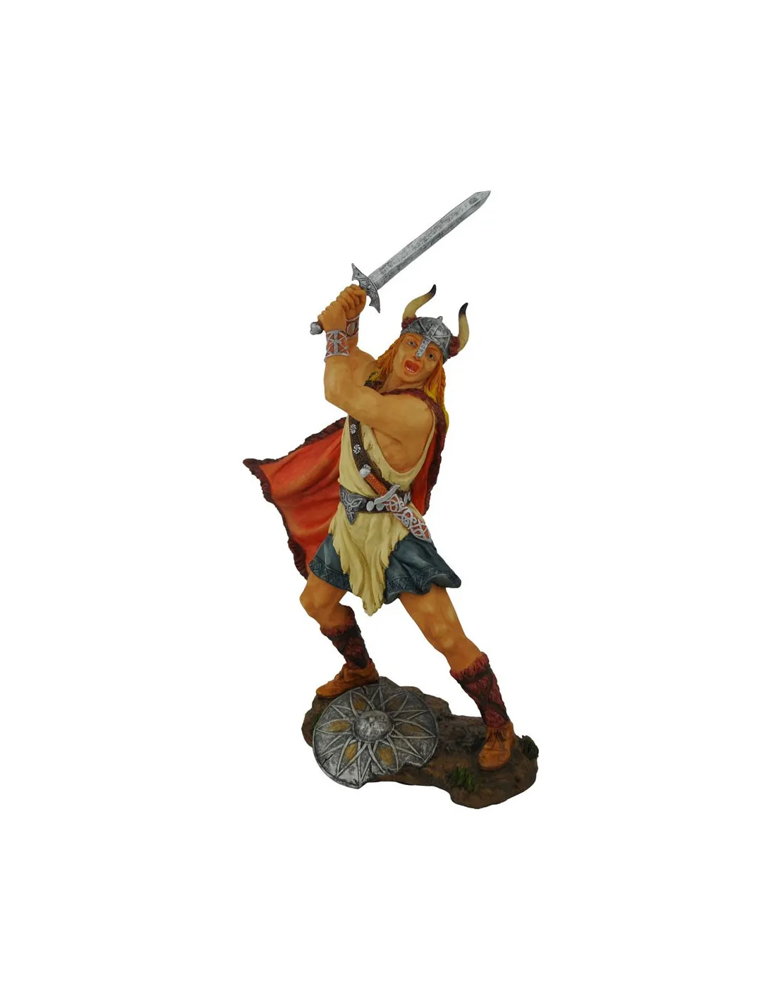 Guerrero vikingo con espada