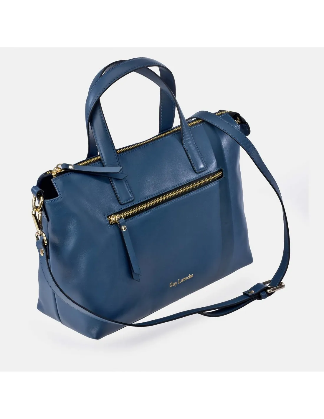 GUY LAROCHE Bolso de mano con bandolera para mujer en piel suave