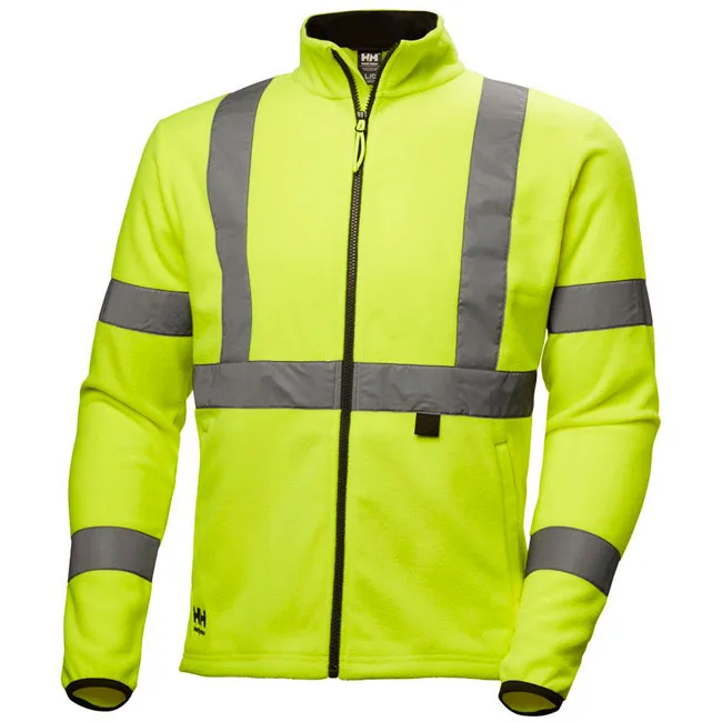 HELLY HANSEN WORKWEAR ADDVIS FLEECE JACKET HIVI