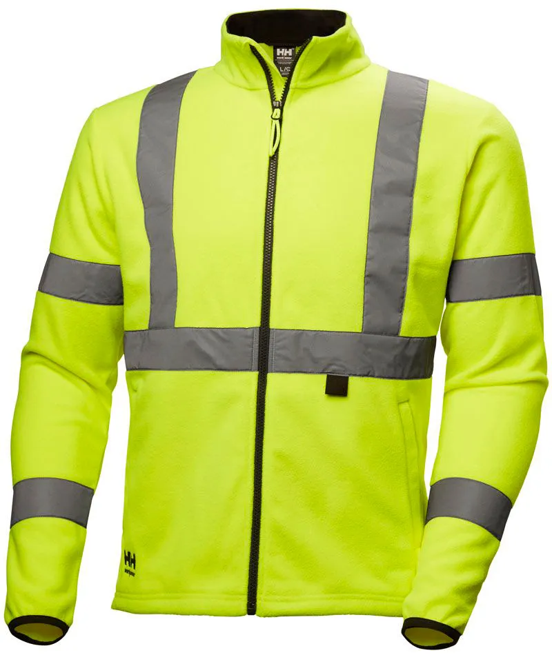 HELLY HANSEN WORKWEAR ADDVIS FLEECE JACKET HIVI
