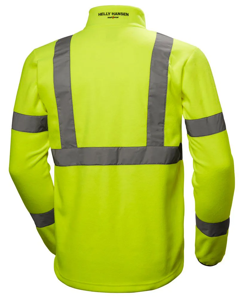 HELLY HANSEN WORKWEAR ADDVIS FLEECE JACKET HIVI