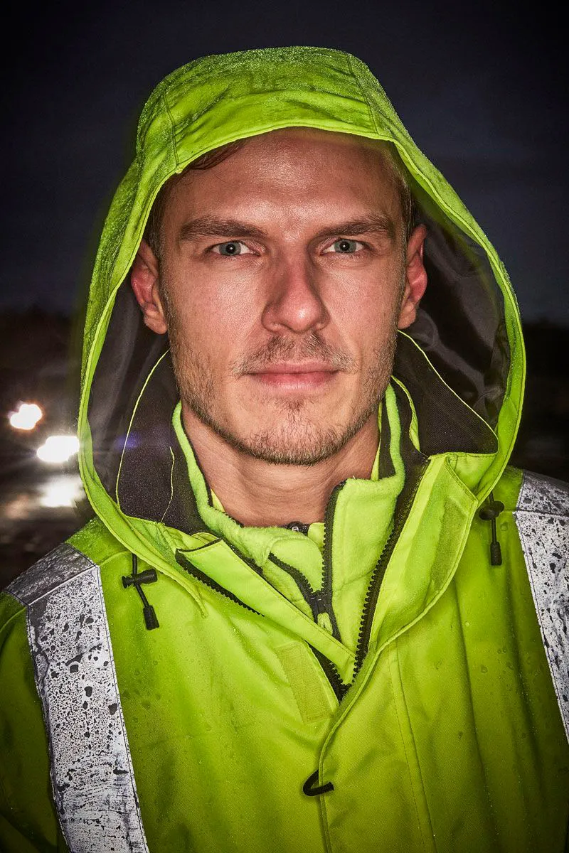 HELLY HANSEN WORKWEAR ADDVIS FLEECE JACKET HIVI