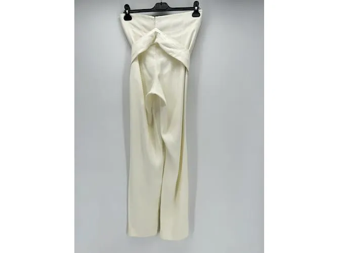JAY AHR Pantalón T.fr 36 Viscosa Blanco 