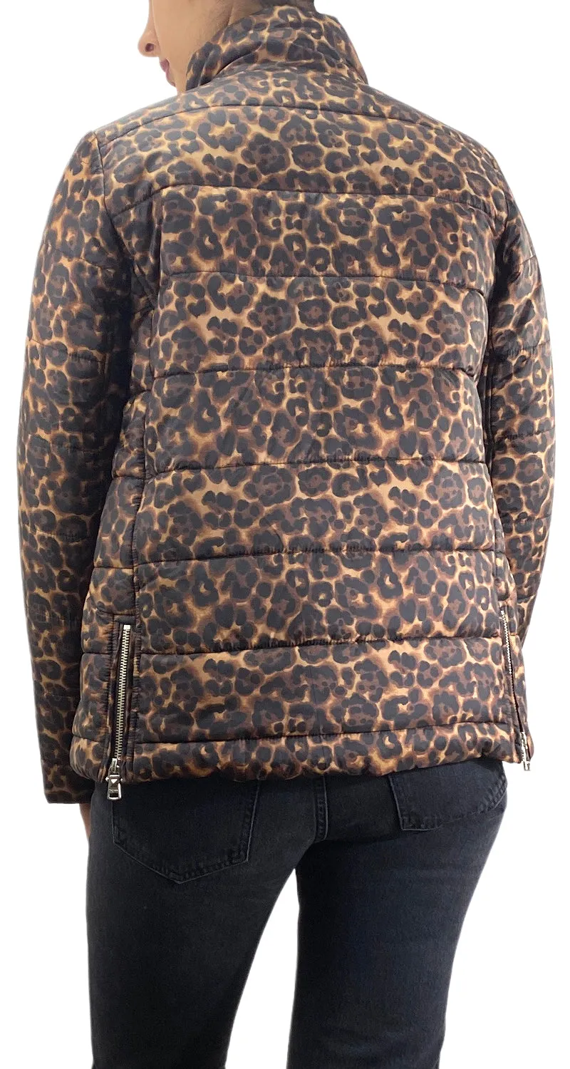 JAZMIN CHEBAR Parca Animal Print