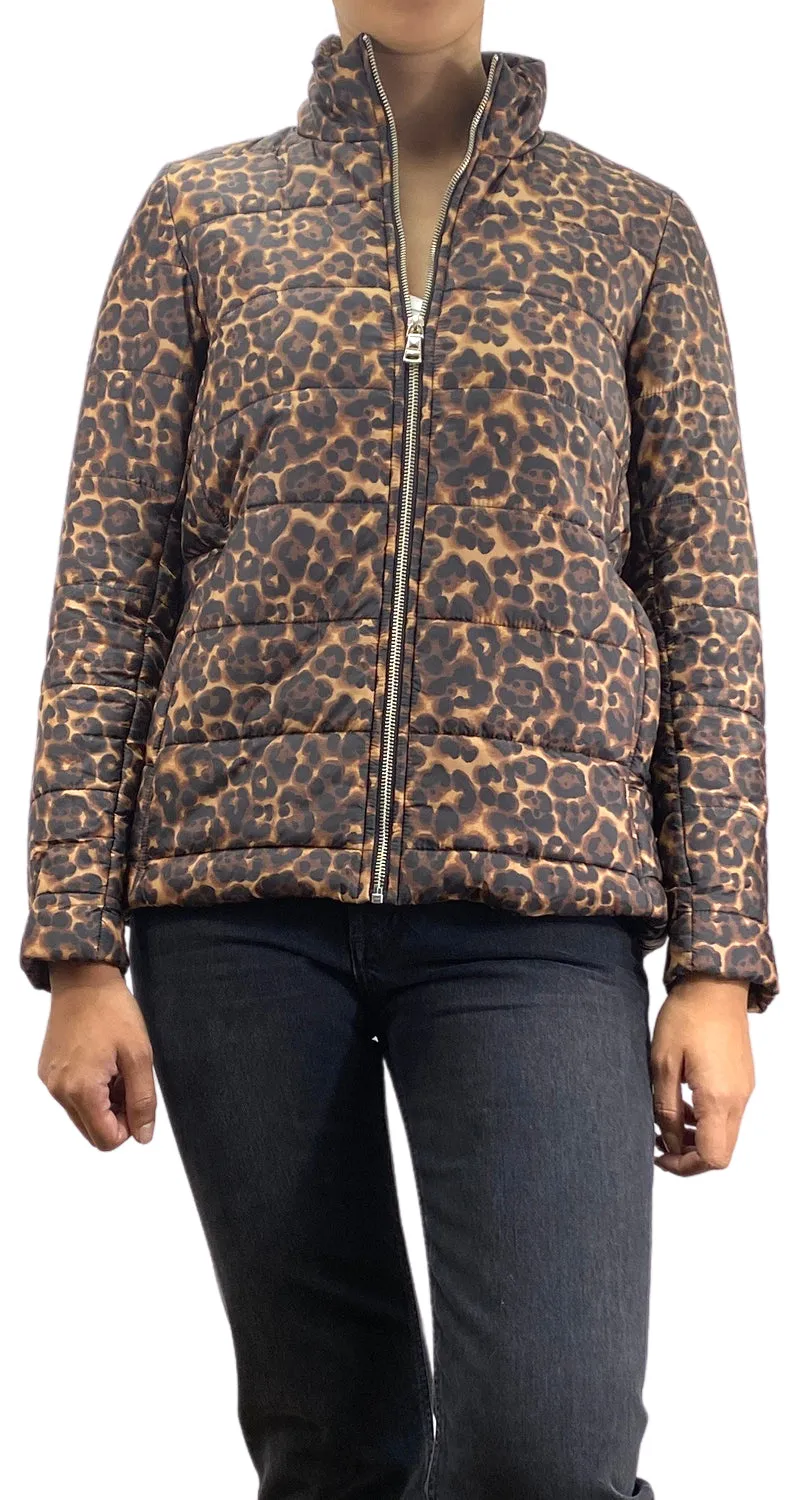 JAZMIN CHEBAR Parca Animal Print