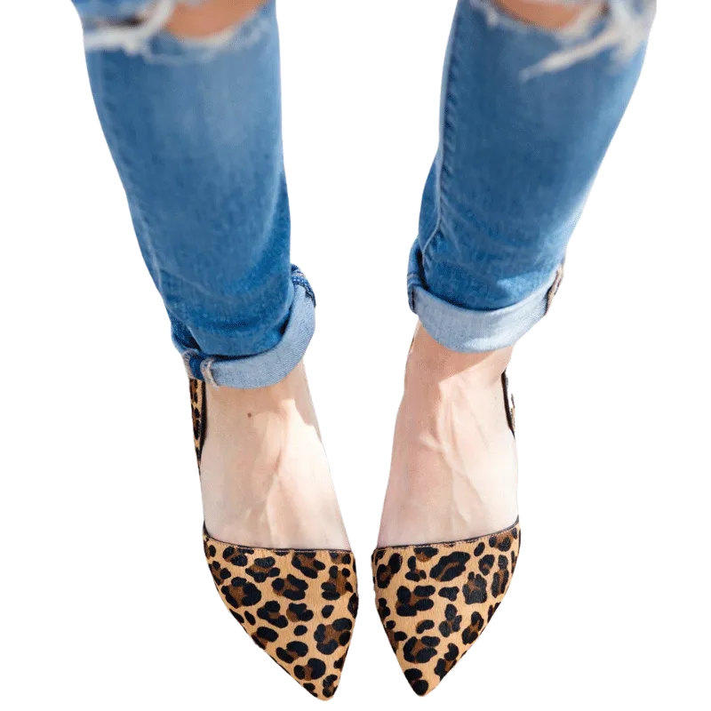 JCREW Flats Animal Print