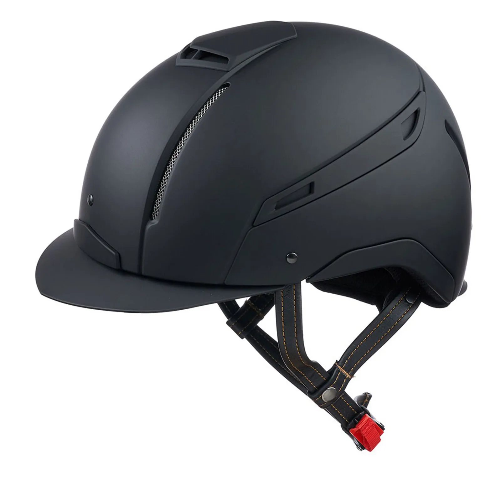 Jin Stirrup Casco de Equitación Icona Fibra de Vidrio