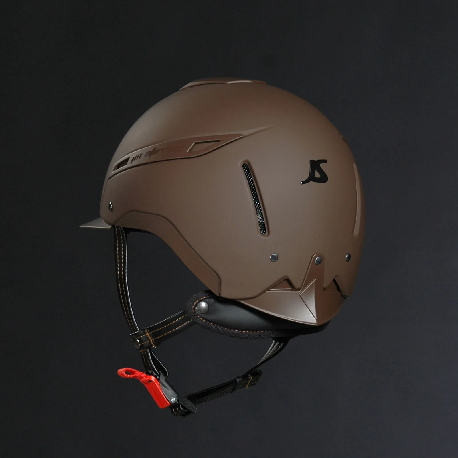 Jin Stirrup Casco de Equitación Icona Fibra de Vidrio