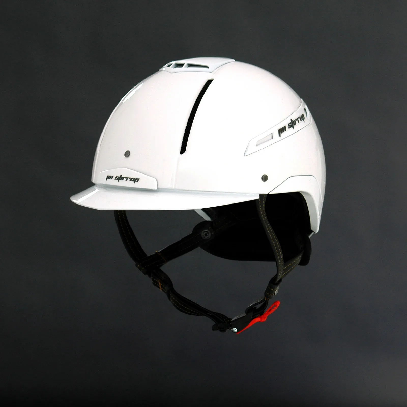 Jin Stirrup Casco de Equitación Icona Fibra de Vidrio