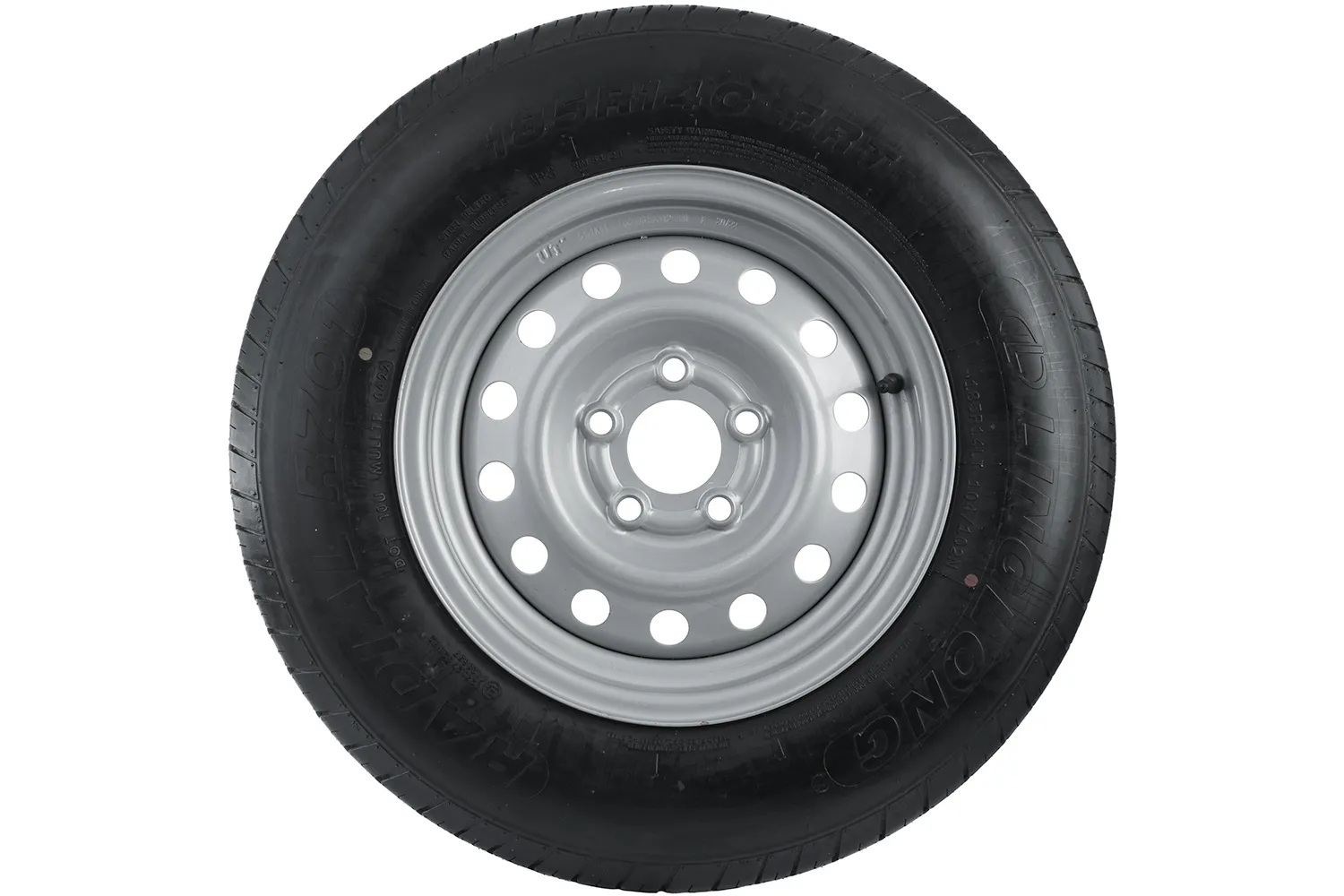 Juego de dos ruedas reforzadas para remolque LINGLONG TIRE 185/80 R14C 104/102N UNITRAILER RIM 5.5Jx14"H2 5x112 ET:30