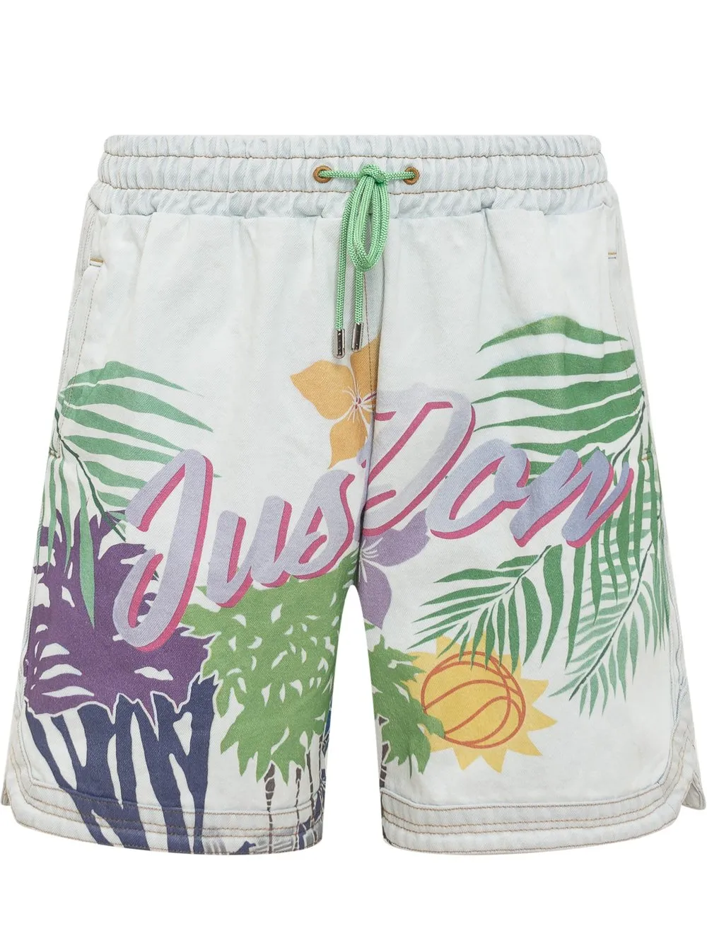 JUST DON Bermuda with Print