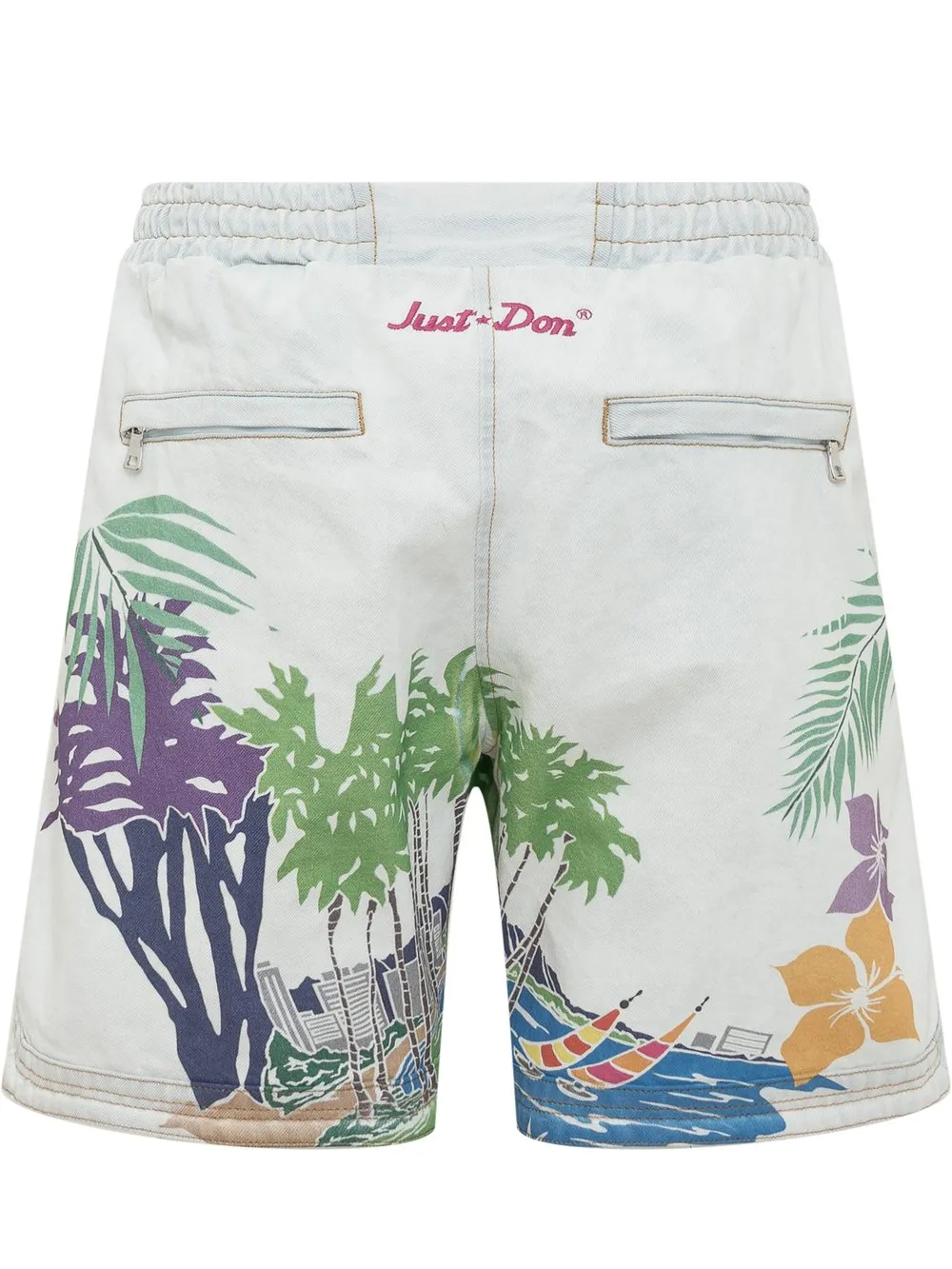 JUST DON Bermuda with Print