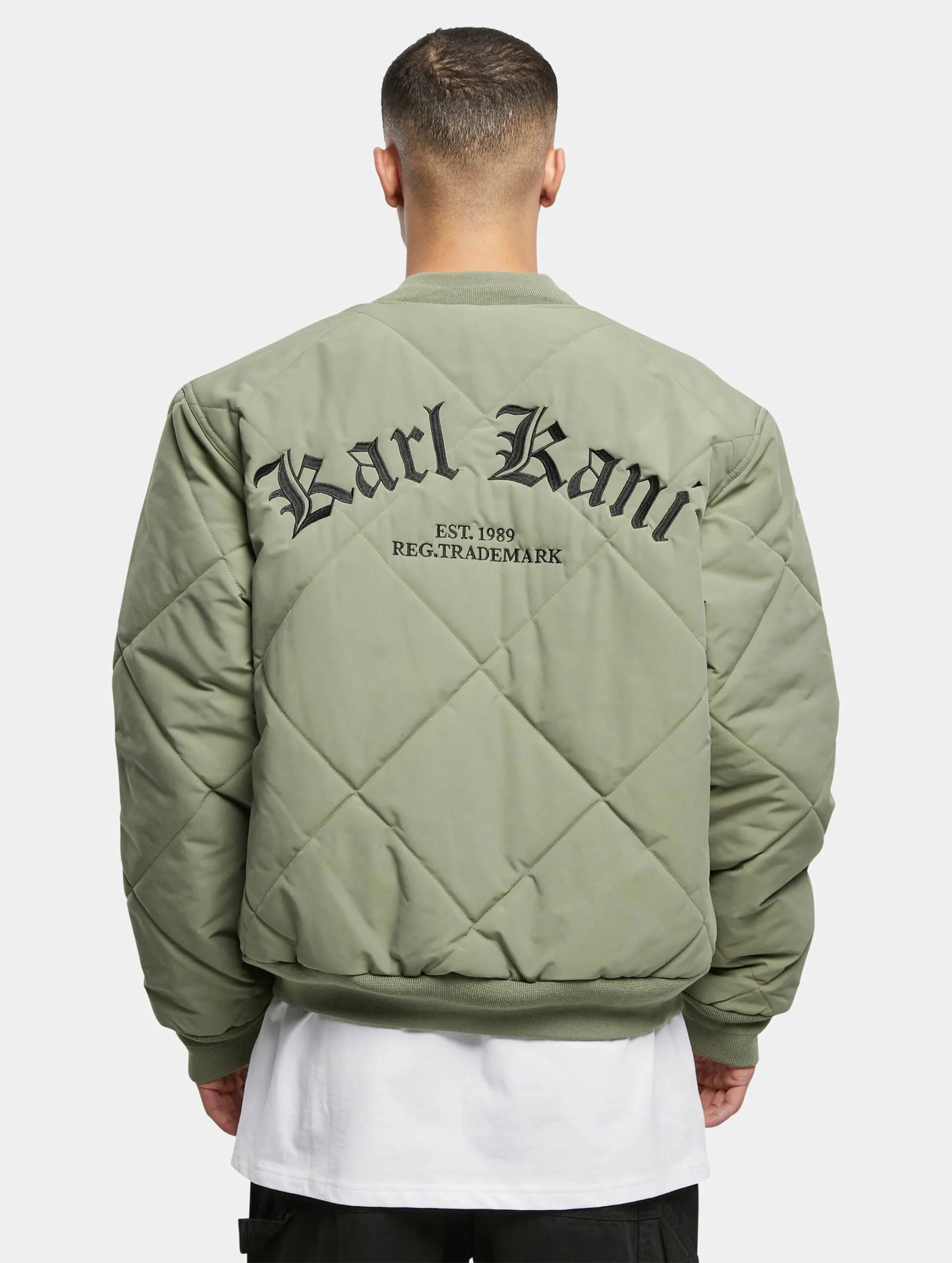 Karl Kani KK OG Old English Quilted Bomber