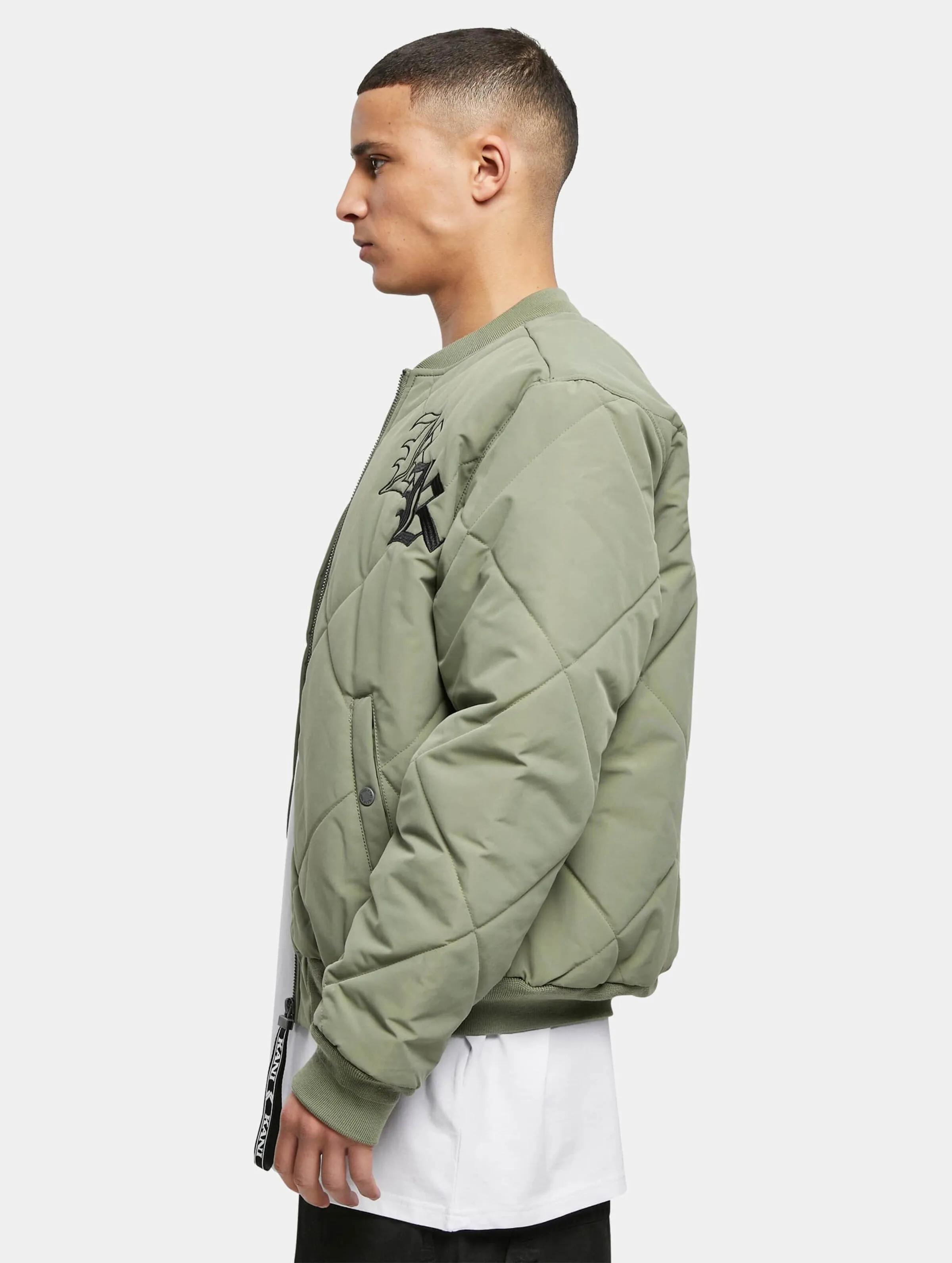 Karl Kani KK OG Old English Quilted Bomber