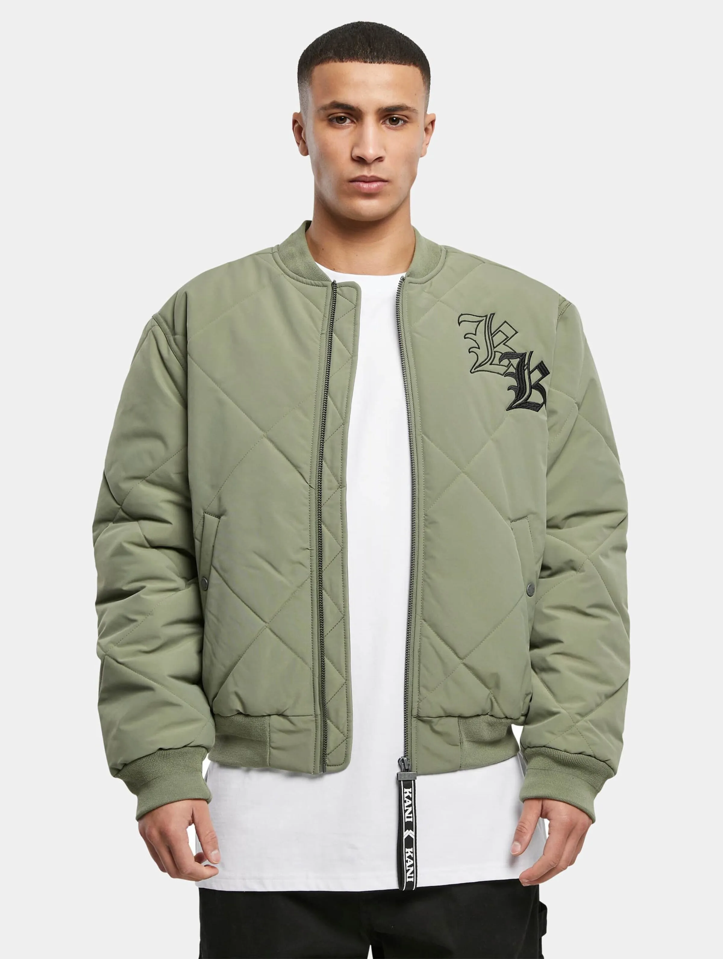 Karl Kani KK OG Old English Quilted Bomber