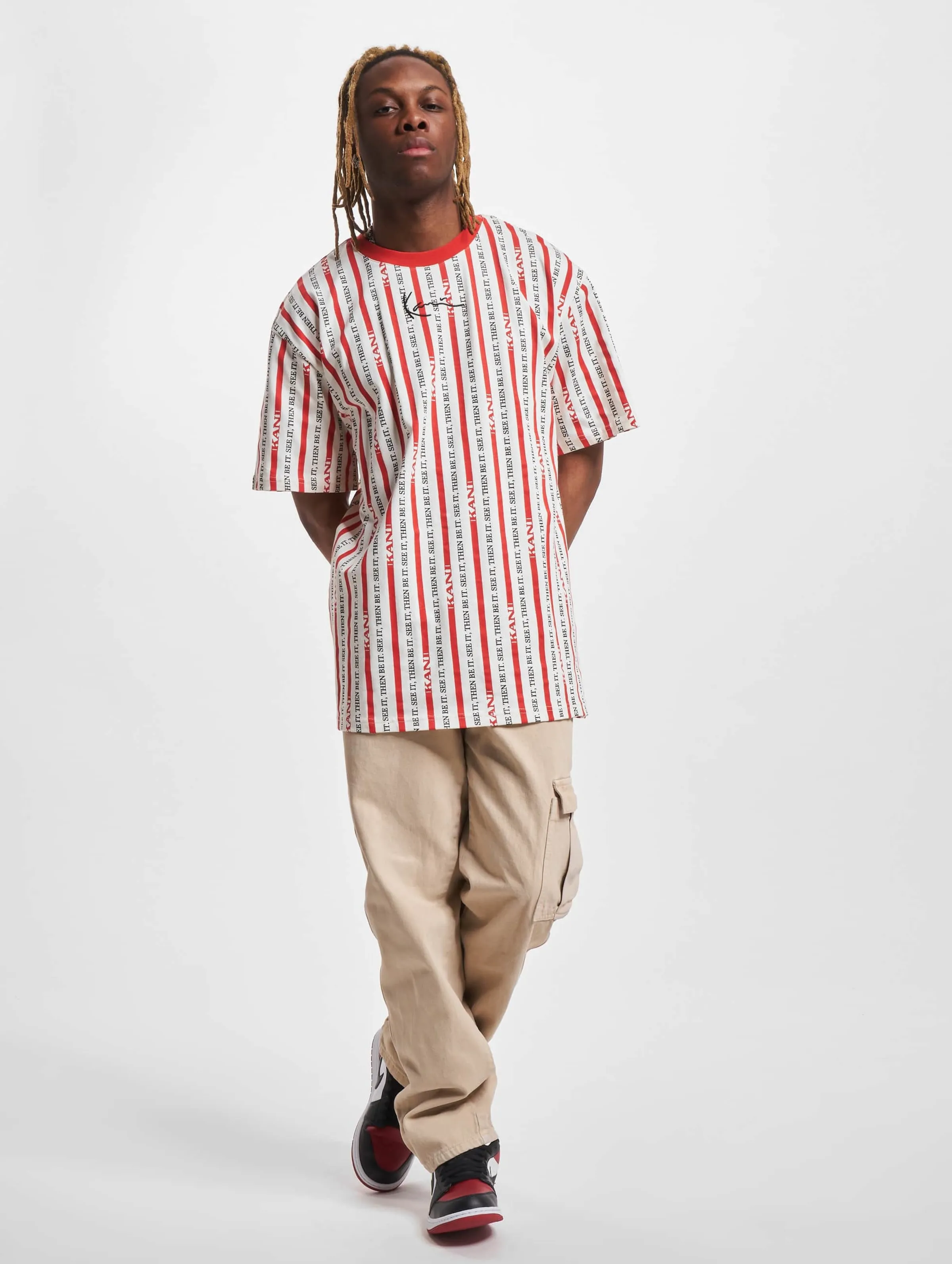 Karl Kani KK Small Signature Logo Stripe