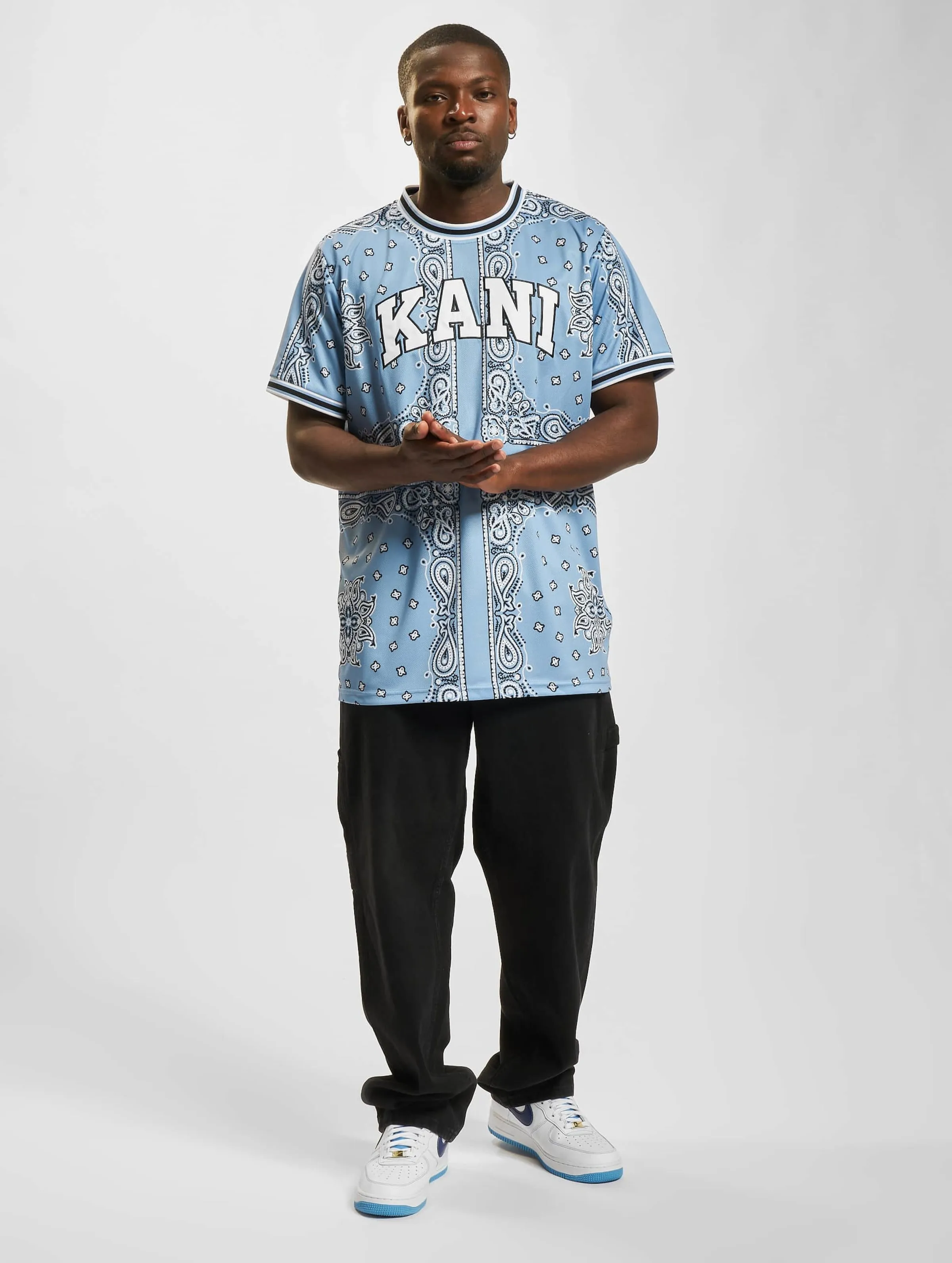 Karl Kani Serif Paisley Mesh