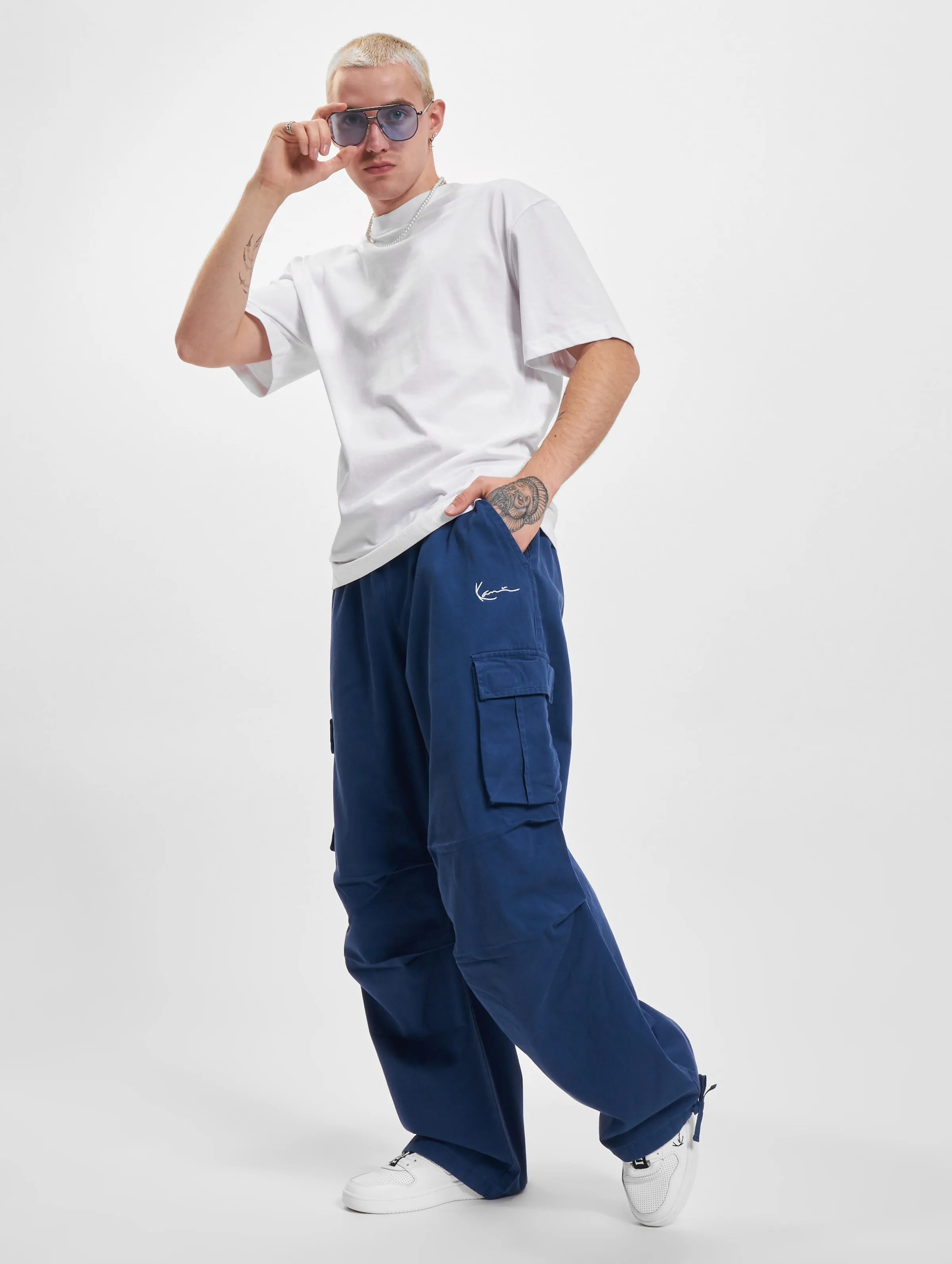 Karl Kani Small Signature Washed Parachute