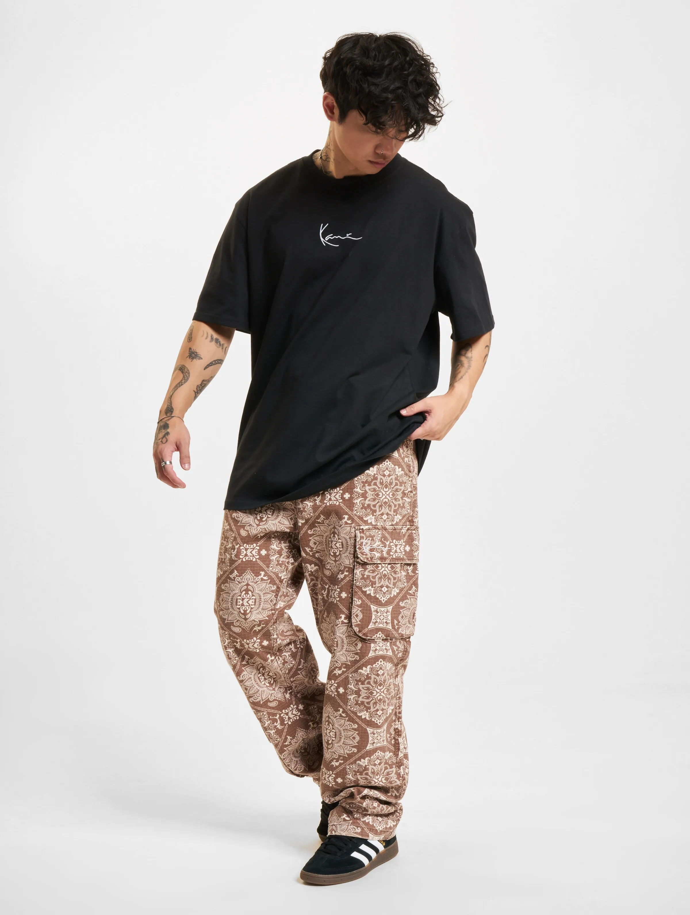Karl Kani Small Signature Washed Ribstop