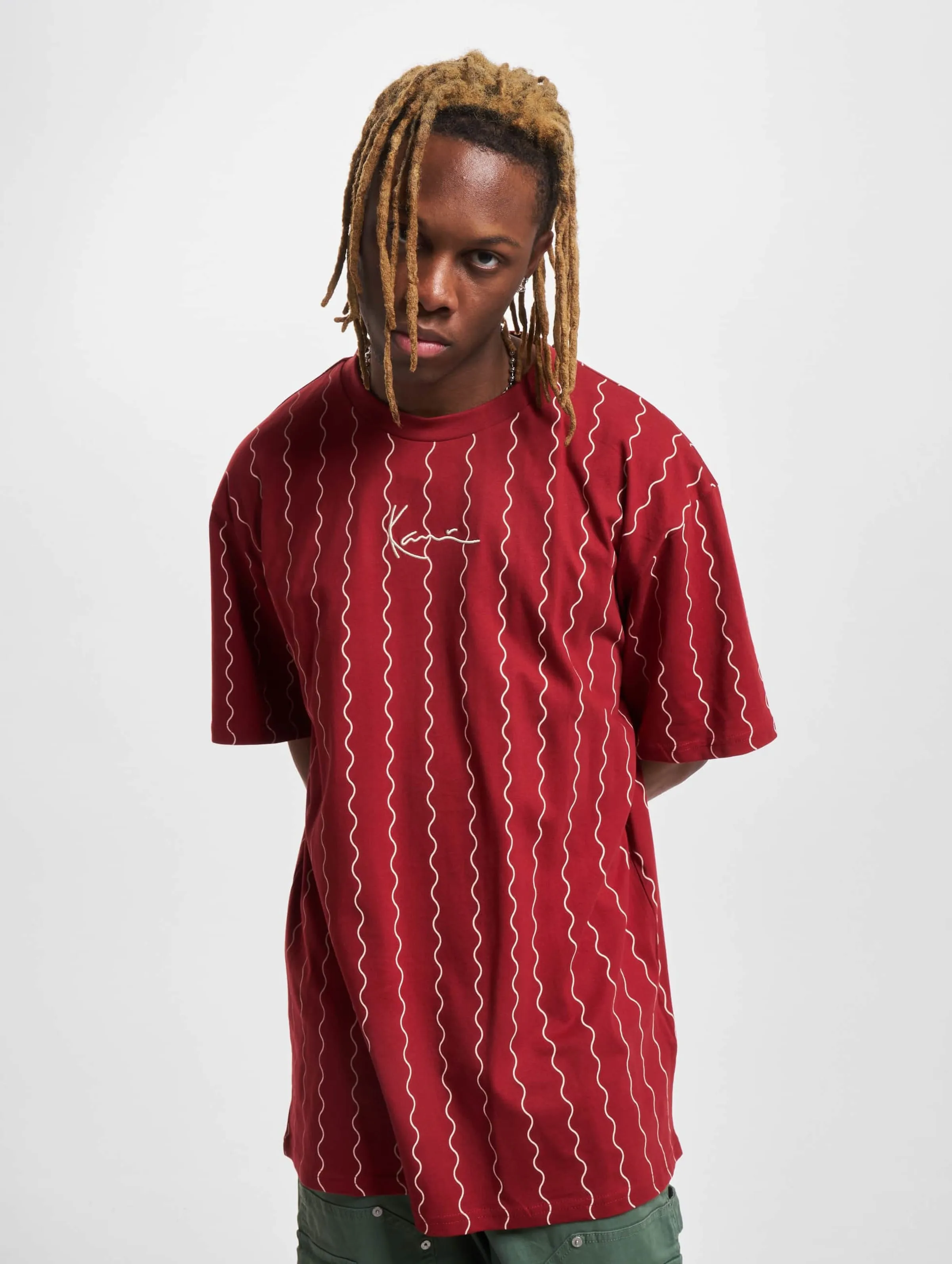 Karl Kani Small Signature Ziczac Pinstripe