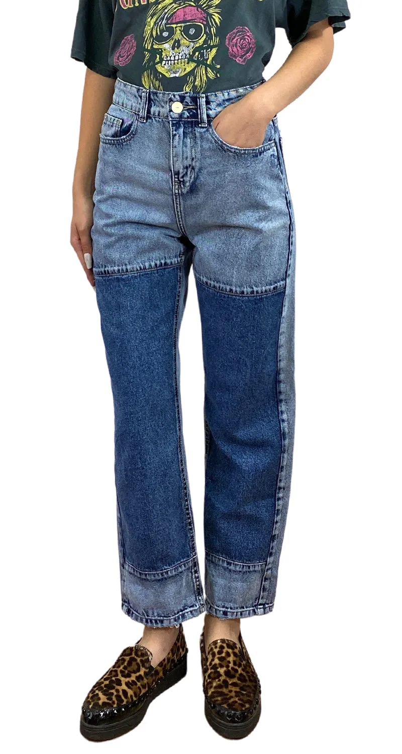 KARYN COO Pantalón Denim Doble