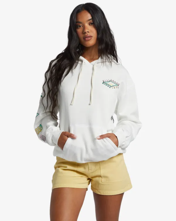 KEEP SHINING  SUDADERA CON CAPUCHA PARA MUJER