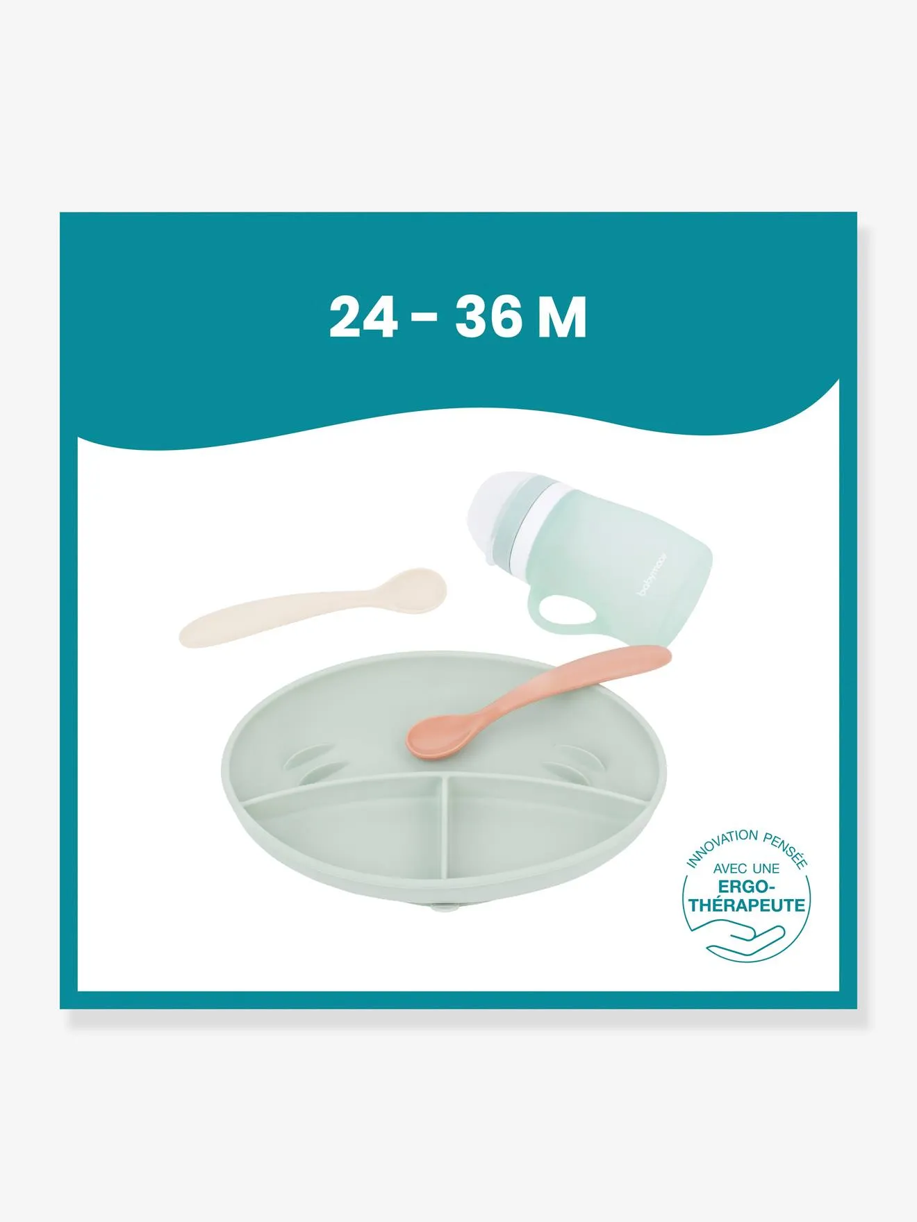 Kit para comida silicona BABYMOOV Grow'Isy