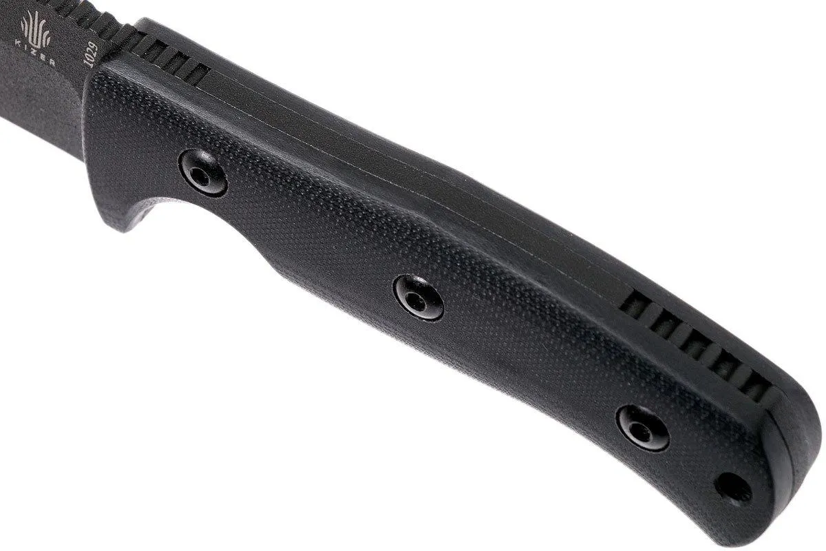 Kizer Little River Bowie 1029 cuchillo fijo, Dirk Pinkerton design