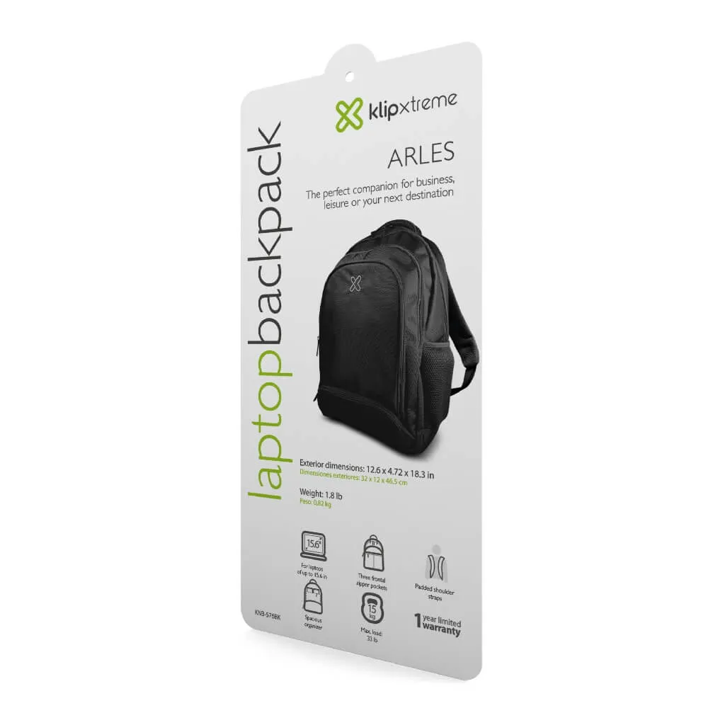 KLIP XTREME MOCHILA PARA LAPTOP 15.6 ARLES, KNB576