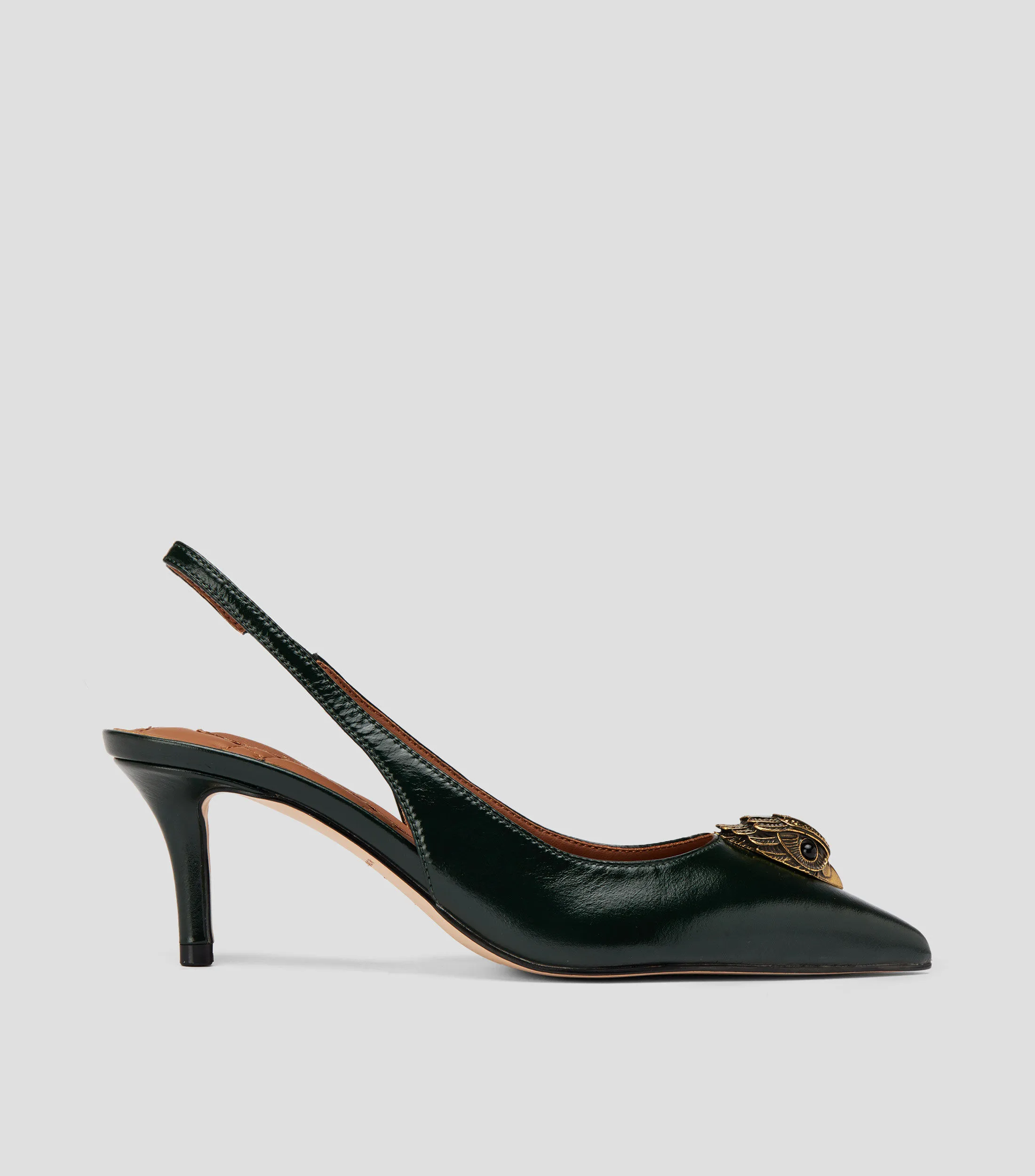 Kurt Geiger Zapatillas Slingback Belgravia con tacón medio delgado Mujer