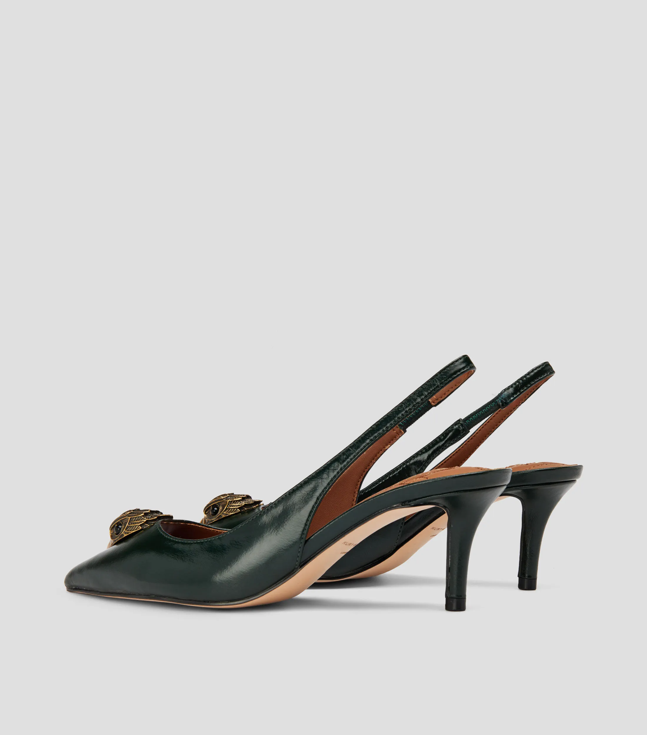 Kurt Geiger Zapatillas Slingback Belgravia con tacón medio delgado Mujer
