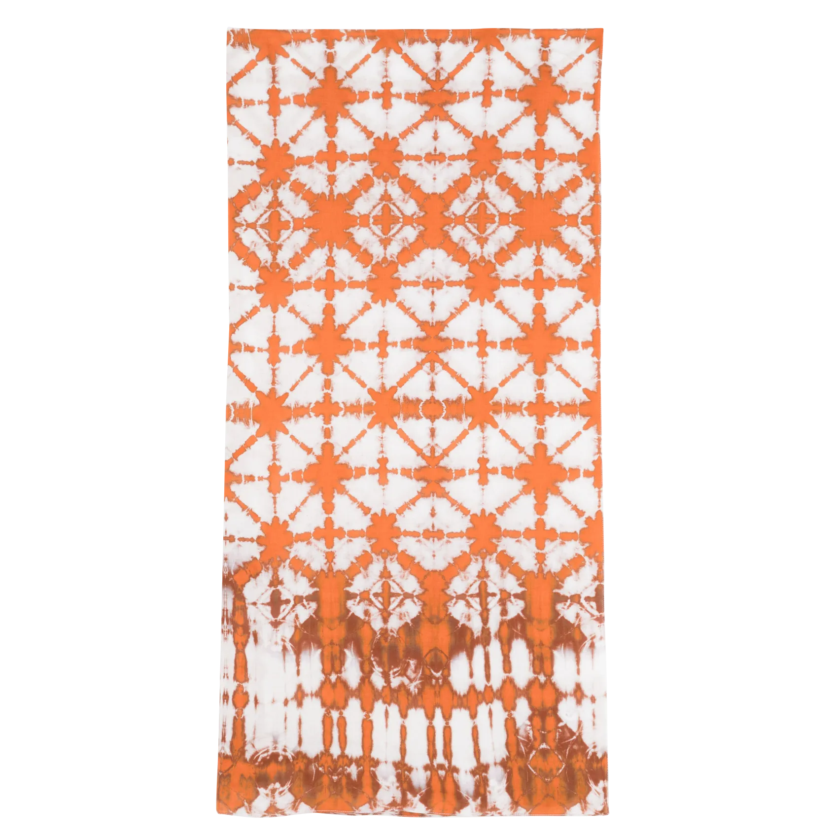 LA FEE MARABOUTEE Fular estampado en marron
