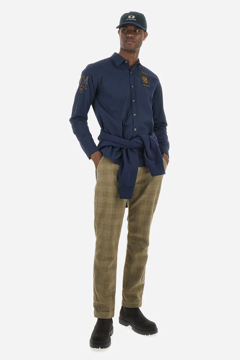 La Martina Camisa Zackerias Navy