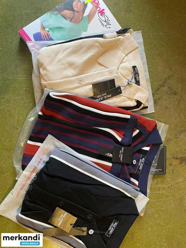 La ropa mezcla diferentes tamaños, tipos