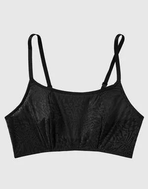 La Senza Animal Print Lace Bralette