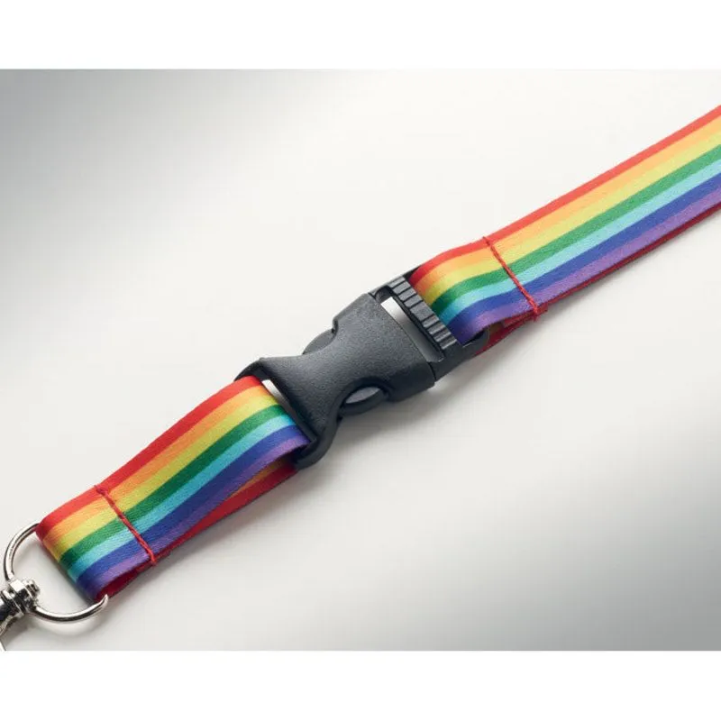 Lanyard promocional rainbow Bowyard