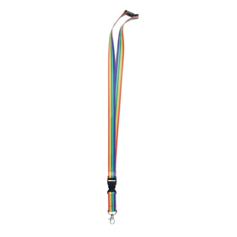Lanyard promocional rainbow Bowyard