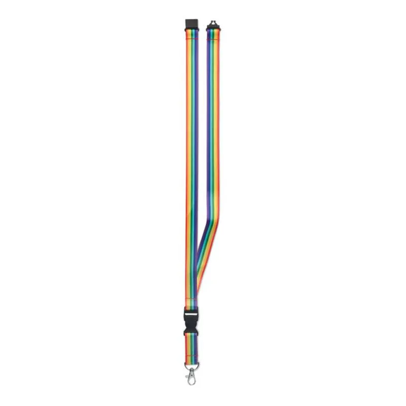 Lanyard promocional rainbow Bowyard