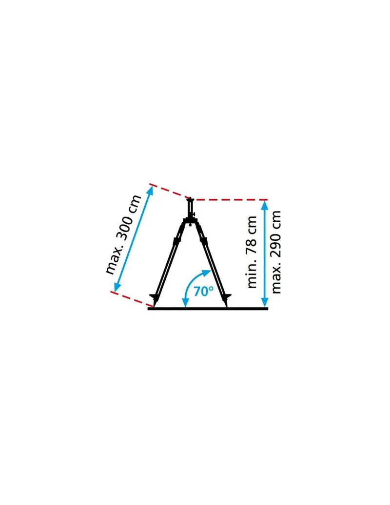 Laserliner VarioStand L 300 cm | Trípodes