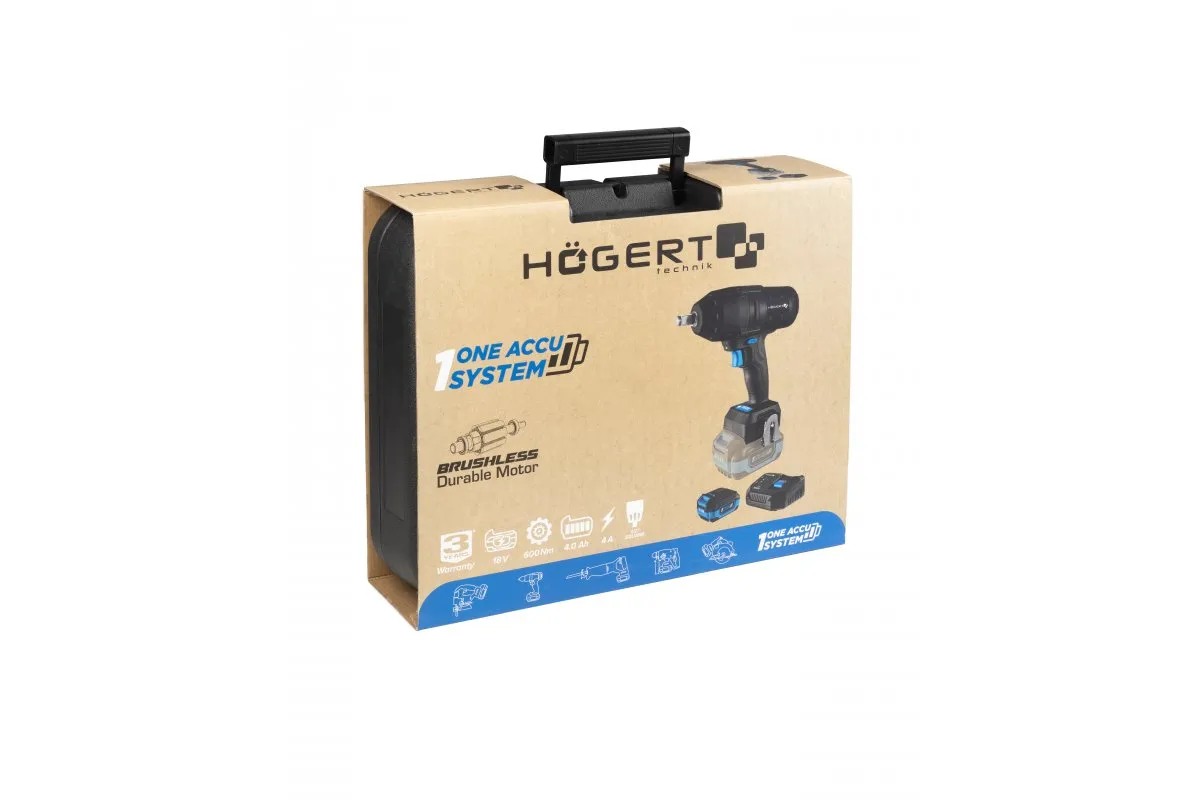 LLAVES DE IMPACTO SIN CEPILLO 600 Nm 18V