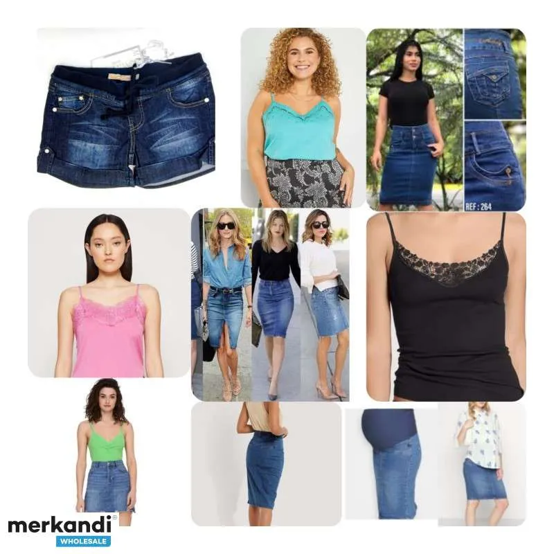 Lote de 500 piezas de ropa de mujer al por mayor | Mayorista Ropa